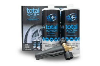Washing vehicles using Total Wash Street Cannon Kit
