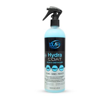 Protecting paint with HydraCoat quick detailer spray